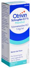 Otrivin Rhume spray doseur 0.1 % Menthol 10 ml, image principale