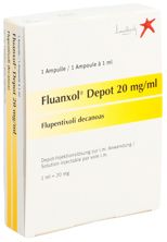 Fluanxol Depot Inj Lös 20 mg/ml Amp 1 ml, Hauptbild