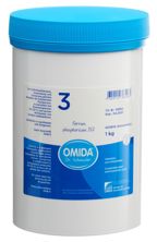Omida Schüssler Nr3 Ferr phos Tabl D 12 Ds 1000 g, Hauptbild