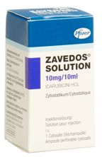 Zavedos Solution Inj Lös 10 mg/10ml Cytosafe, Hauptbild