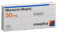Mianserin Mepha Lactab 30 mg 30 Stk, Hauptbild