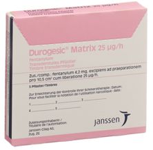 Durogesic patch mat 25 mcg/h sach 5 pce, image principale