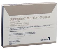 Durogesic Matrixpfl 100 mcg/h Btl 5 Stk, Hauptbild