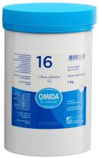 Omida Schüssler Nr16 Lithi chlor Tabl D 12 1000 g, Hauptbild