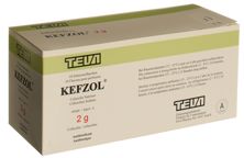 Kefzol subst sèche 2 g fl 10 pce, image principale