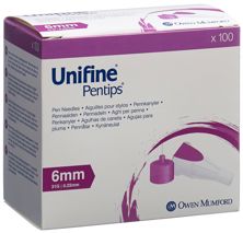 Unifine Pentips aiguilles 31G 0.25x6mm 100 pce, image principale