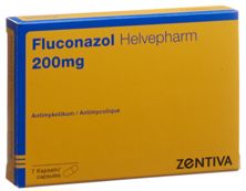 Fluconazol Helvepharm Kaps 200 mg 7 Stk, Hauptbild