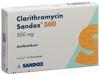 Clarithromycin Sandoz Filmtabl 500 mg 14 Stk, Hauptbild