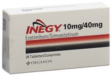 Inegy Tabl 10/40 mg 28 Stk, Hauptbild