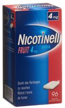 Nicotinell Gum 4 mg fruit 96 Stk, Hauptbild