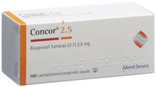 Concor Filmtabl 2.5 mg 100 Stk, Hauptbild