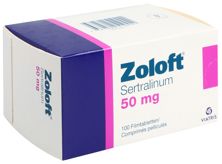 Zoloft Filmtabl 50 mg 100 Stk, Hauptbild