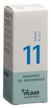 Pflüger Schüssler no11 silicea gouttes 12 D 30 ml, image principale