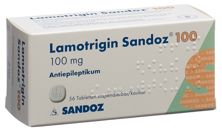 Lamotrigin Sandoz Disp Tabl 100 mg 56 Stk, Hauptbild