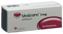 Vesicare Filmtabl 5 mg 90 Stk, Hauptbild