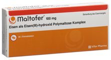 Maltofer cpr pell 100 mg 30 pce, image principale