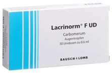 Lacrinorm F UD gtt opht 30 unidos 0.6 ml, image principale