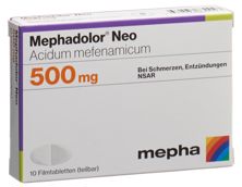 Mephadolor Neo Filmtabl 500 mg 10 Stk, Hauptbild