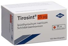 Tirosint caps moll 25 mcg 100 pce, image principale