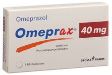 Omeprax cpr pell 40 mg 7 pce, image principale
