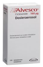 Alvesco Dosieraeros 160 mcg 120 Dos, Hauptbild