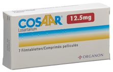 Cosaar Filmtabl 12.5 mg 7 Stk, Hauptbild