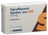 Ciprofloxacine Sandoz eco cpr pell 500 mg 20 pce, image principale