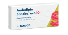 Amlodipine Sandoz eco cpr 10 mg 30 pce, image principale