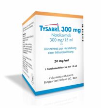 Tysabri conc perf 300 mg/15ml fl 15 ml, image principale
