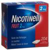 Nicotinell Gum 2 mg fruit 204 pce, image principale