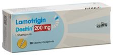 Lamotrigin Desitin Tabl 200 mg 50 Stk, Hauptbild