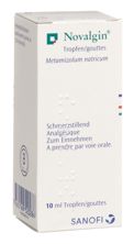 Novalgin gouttes 0.5 g/ml fl 10 ml, image principale