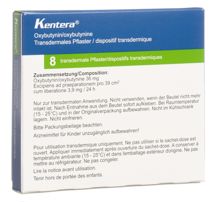 Kentera patch mat 3.9 mg/24h 8 pce, image principale