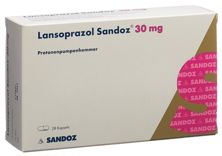 Lansoprazole Sandoz caps 30 mg 28 pce, image principale