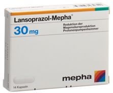 Lansoprazol Mepha Kaps 30 mg 14 Stk, Hauptbild