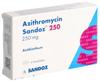 Azithromycin Sandoz Filmtabl 250 mg 4 Stk, Hauptbild