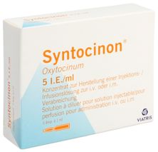Syntocinon prép inj perf 5 UI 5 amp 1 ml, image principale