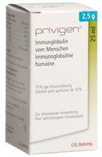 Privigen Inf Lös 2.5 g/25ml i.v. Durchstf 25 ml, Hauptbild