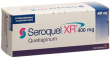 Seroquel XR cpr ret 400 mg 60 pce, image principale