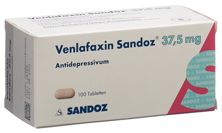 Venlafaxin Sandoz Tabl 37.5 mg 100 Stk, Hauptbild