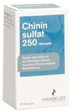 Chininsulfat Hänseler Drag 250 mg 56 Stk, Hauptbild