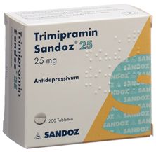 Trimipramin Sandoz Tabl 25 mg 200 Stk, Hauptbild