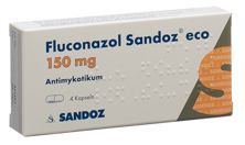 Fluconazol Sandoz eco Kaps 150 mg 4 Stk, Hauptbild