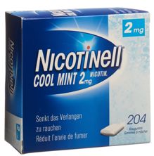 Nicotinell Gum 2 mg cool mint 204 Stk, Hauptbild