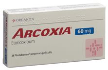Arcoxia Filmtabl 60 mg 28 Stk, Hauptbild