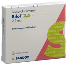 Bilol Filmtabl 2.5 mg 100 Stk, Hauptbild