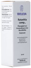 Weleda Ratanhia comp Anwendung in Mundhöhle 20 ml, Hauptbild