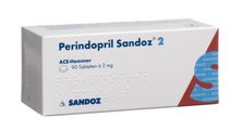 Perindopril Sandoz Tabl 2 mg 90 Stk, Hauptbild