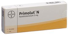 Primolut N cpr 5 mg 30 pce, image principale