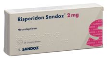 Risperidon Sandoz Schmelztabl 2 mg 28 Stk, Hauptbild